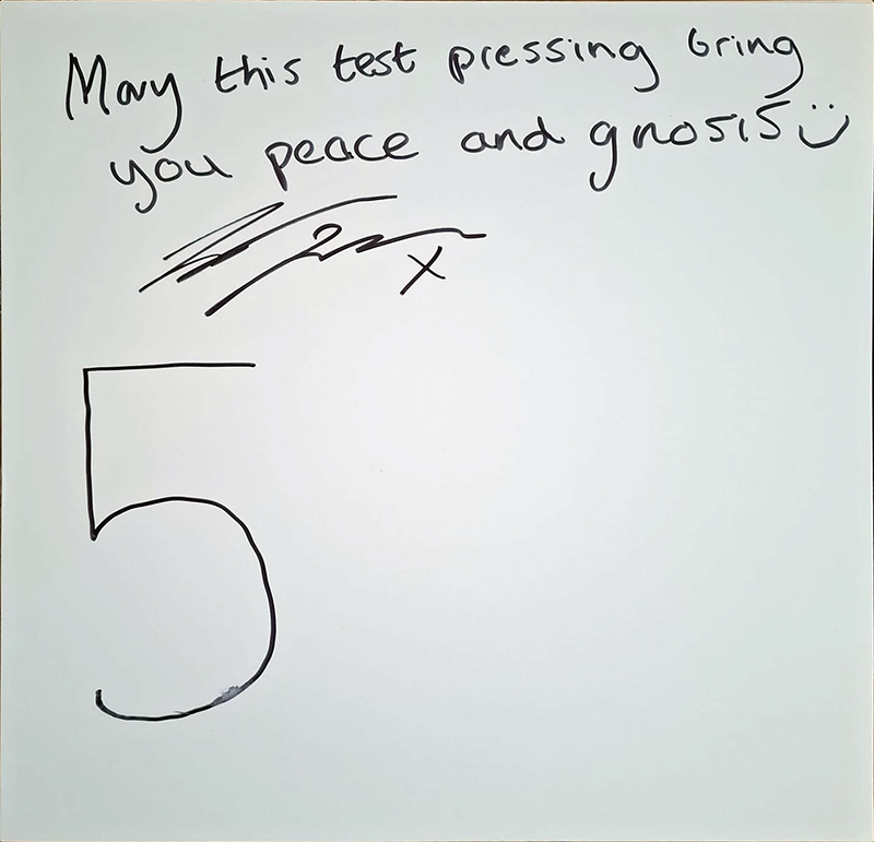 EDGAR TEST PRESSING