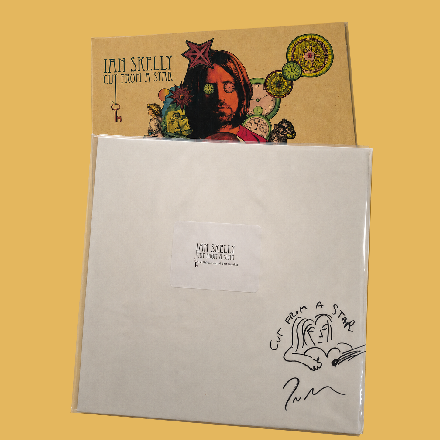 Ian Skelly  - Cut From A Star (LP and Test Pressing) SOLD OUT